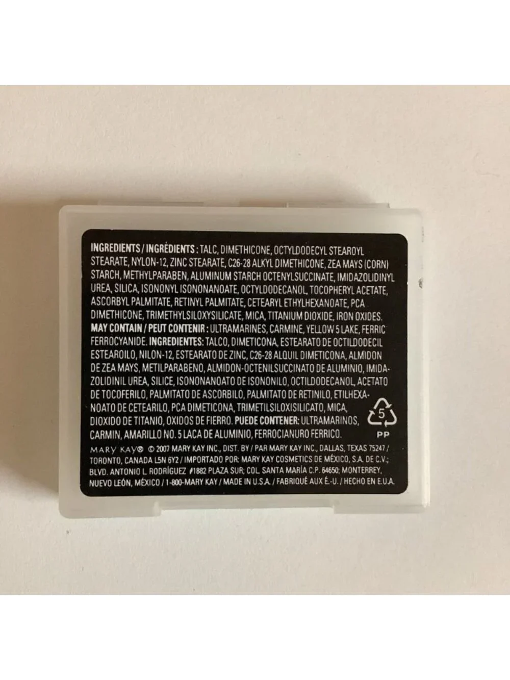 Mary Kay Chocolate Kiss 013035 Mineral Eye Eyeshadow .05 oz. Discontinued, New